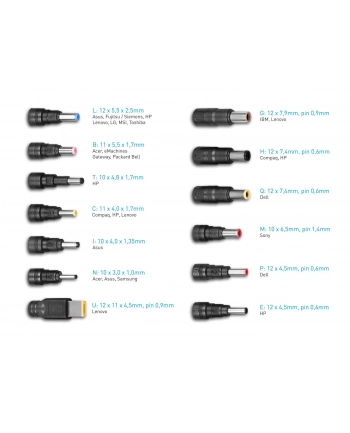 Avacom QuickTIP-CAR 18,5-20V, 3,25A, 65W, ADDC-UNV-A65W (ADDCUNVA65W)