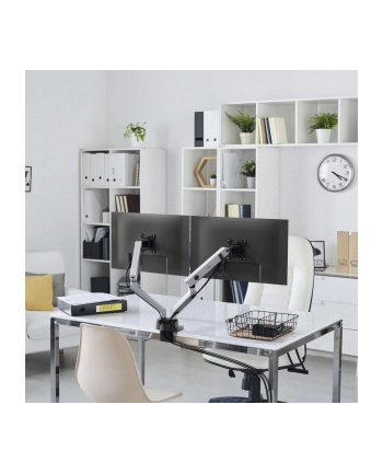 Durable Select Uchwyt Do 2 Monitorów Z Mocowaniem Stołu