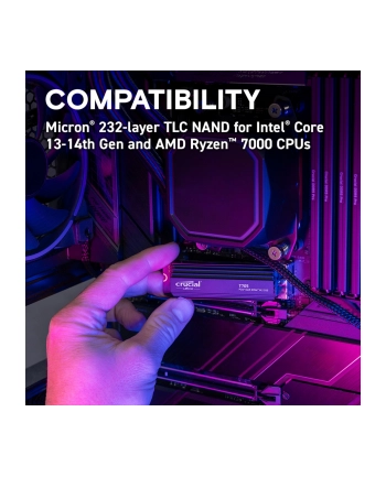crucial Dysk SSD T705  4TB M.2 NVMe 2280 PCIe 5.0 14100/12600 radiator nr 2