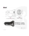 Club 3D Ładowarka Samochodowa Club3D Do Laptopów 36 W 3 Porty USB-C/2xUSB-A CAC-1921 - nr 31