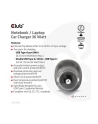 Club 3D Ładowarka Samochodowa Club3D Do Laptopów 36 W 3 Porty USB-C/2xUSB-A CAC-1921 - nr 35