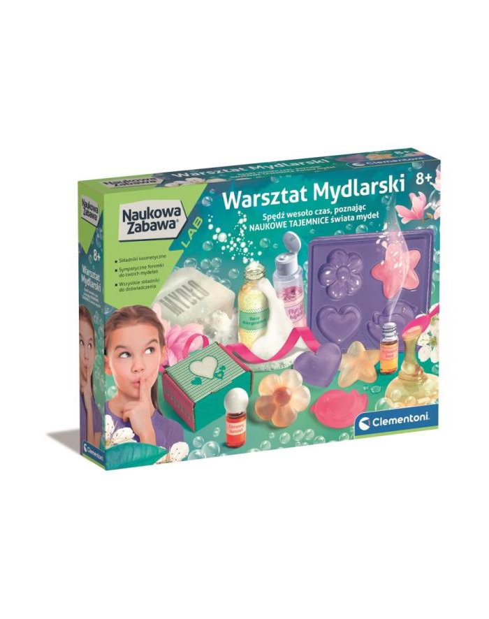 Clementoni Warsztat mydlarski Mydełka 50888 główny