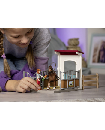 Schleich 42710 Boks dla konia Hannah 'amp; Cayenne nr 2