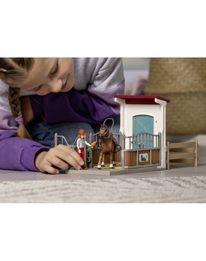 Schleich 42710 Boks dla konia Hannah 'amp; Cayenne główny