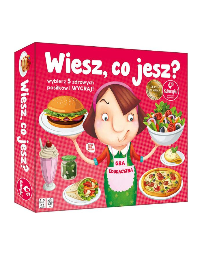 Wiesz, co jesz? gra planszowa KUKURYKU główny