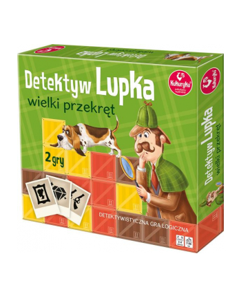 Detektyw Lupka - Wielki przekręt gra planszowa KUKURYKU