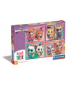 Clementoni Puzzle 4w1 Super Kitties 21531 - nr 1