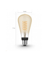 PHILIPS HUE White Filament 1 szt. ST72 E27 (929003052301) - nr 4