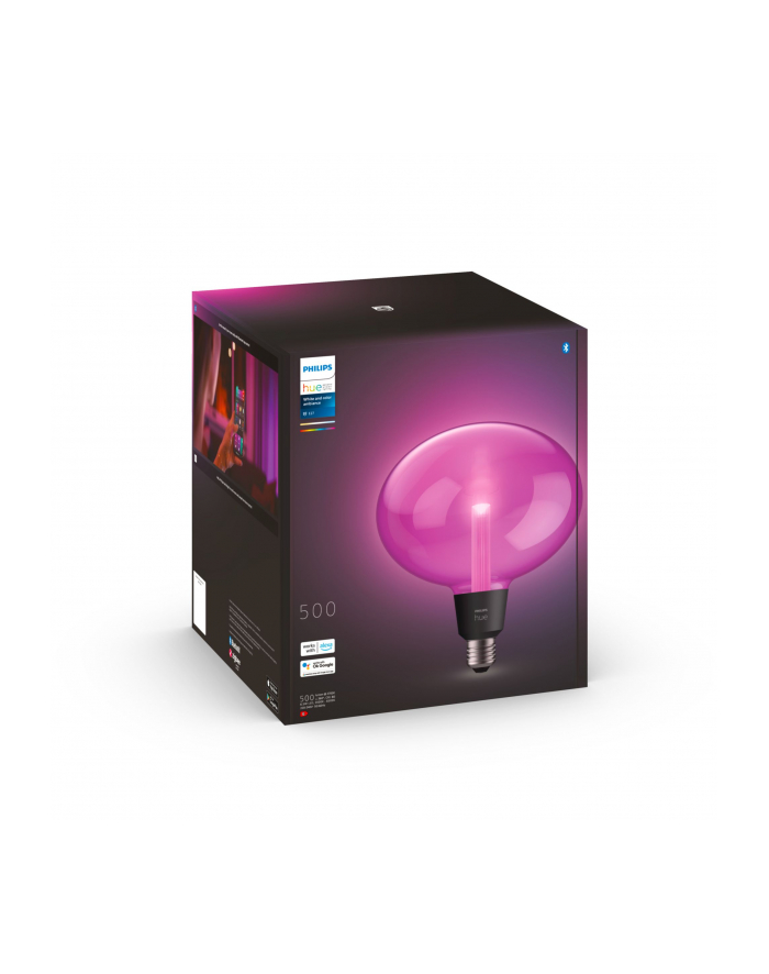 PHILIPS HUE Inteligentna żarówka E27 elipsa RGB (929003151301) główny