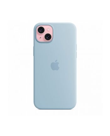 apple Etui silikonowe z MagSafe do iPhonea 15 Plus - jasnoniebieskie