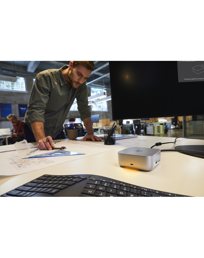 hp inc. Ergonomiczna klawiatura bezprzewodowa + numeryczna  965 7E756AA czarna główny