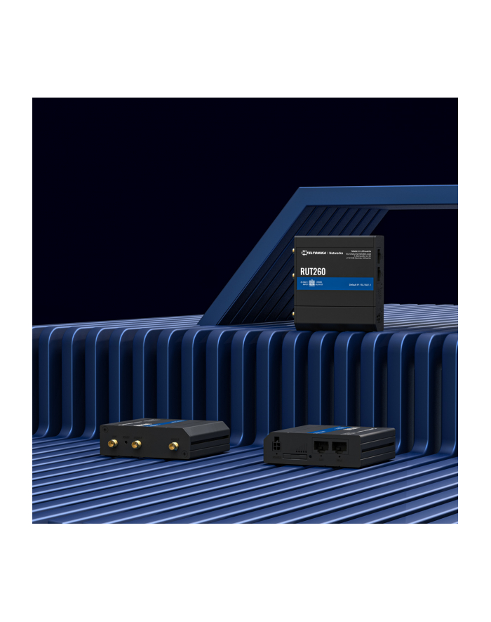 teltonika Router RUT260  4G, 3G, 2G, WIFI, 2x10/100 Mbps Ethernet główny