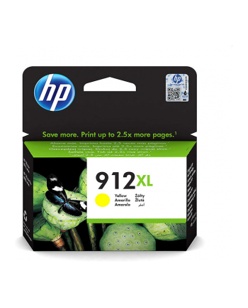Hp Oryginalny Wkład Atramentowy 912XL 9,9ml Żółty nr 1