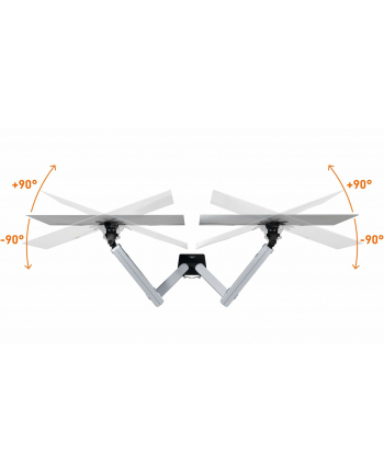 Durable Select Uchwyt Do 2 Monitorów Z Mocowaniem Stołu