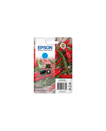 Epson 503XL Błękitny 6.4ml  XP520x/WF296x