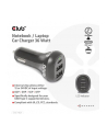 Club 3D Ładowarka Samochodowa Club3D Do Laptopów 36 W 3 Porty USB-C/2xUSB-A CAC-1921 - nr 30