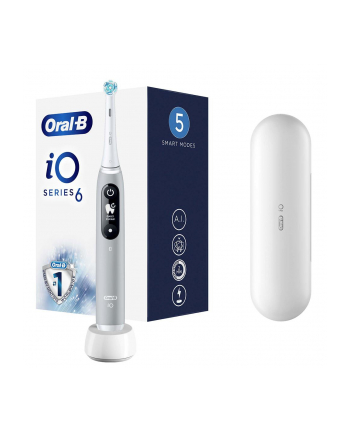 Oral-B Oralb Elektryczna Szczoteczka Do Zębów Szara Braun Io Series 6