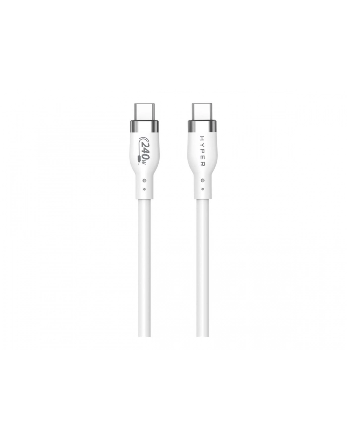 hyperdrive Kabel Hyper Juice 240W Silicone USB-C to USB-C Cable 2m - White główny