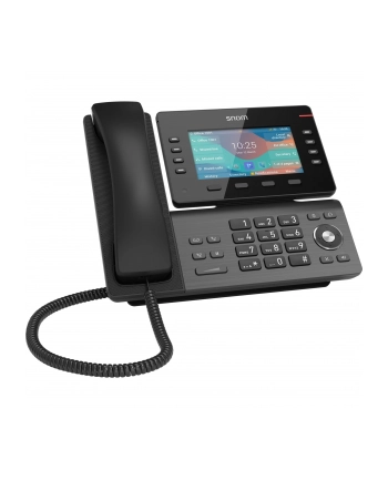 Snom D862 5'' telefon VoIP Czarny LCD 2xLAN/8xSIP/USB