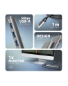 axagon HMC-5H Wieloportowy hub USB-C 3.2 Gen 1, 3x USB-A, 4K HDMI, PD 100W, 100cm USB-C kabel - nr 3