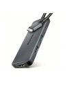 axagon HMC-5H Wieloportowy hub USB-C 3.2 Gen 1, 3x USB-A, 4K HDMI, PD 100W, 100cm USB-C kabel - nr 8