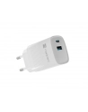 natec Ładowarka sieciowa Ribera GAN 1X USB-A + 1X USB-C 30W Biała - nr 10