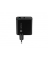 natec Ładowarka sieciowa Ribera GAN 1X USB-A + 1X USB-C 45W Czarna - nr 5
