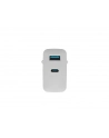natec Ładowarka sieciowa RIBERA GAN 1X USB-A + 1X USB-C 65W Biała - nr 8