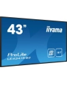 iiyama Monitor 42.5 cala ProLite LE4341S-B2 IPS,FHD,18/7,LAN,HDMI - nr 101