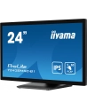 iiyama Monitor 24 cale T2438MSC-B1 IPS,FHD,DP,HDMI,2x2W,2xUSB,600(cd/m2),   10pkt.7H,IP1X(FRONT),PION/POZIOM - nr 83