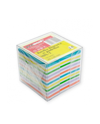 polsirhurt Kostka biurowa KB-28 760 kartek w pudełku 85x85x70mm kolorowe