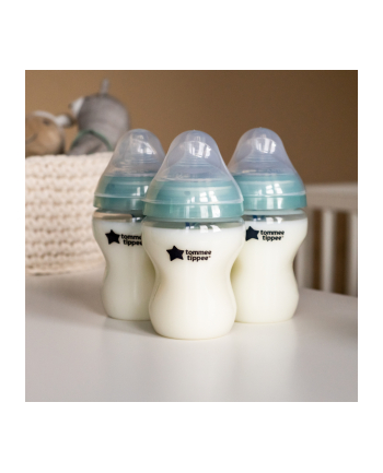 tm toys TOMMEE TIPPEE Zestaw 3 butelek 260 ml AAC TTP 422746