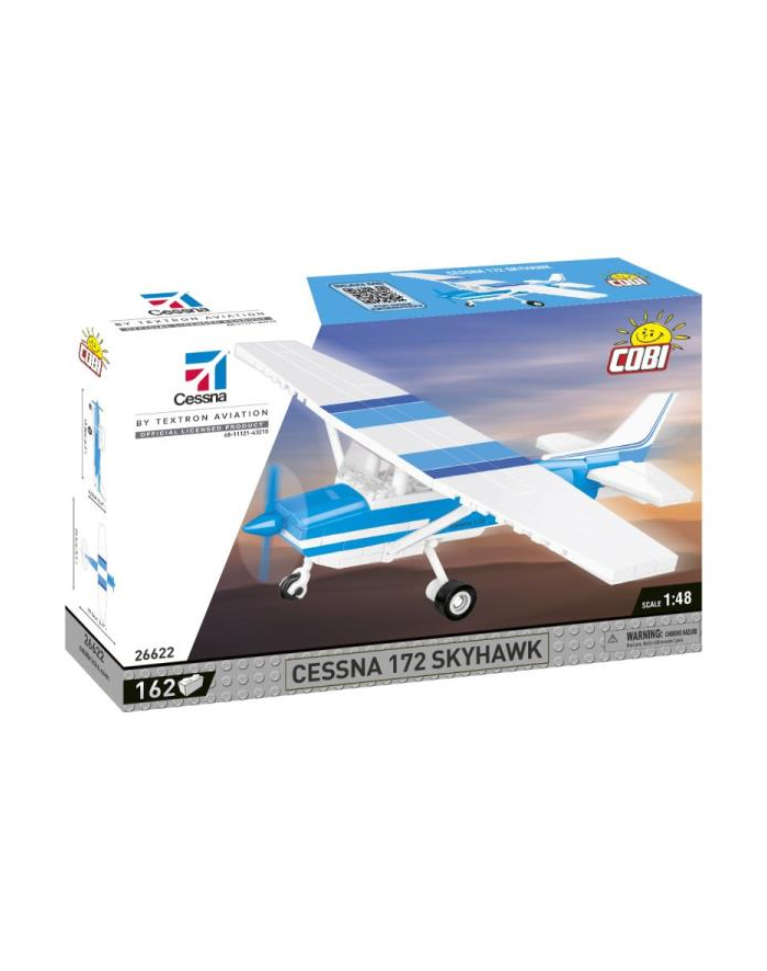 COBI 26622 Samoloty cywilne Cesna 172 Skyhawk  162 klocki główny