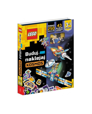 ameet Książeczka LEGO Master Brand. Buduj i naklejaj. Kosmos BSC-6603