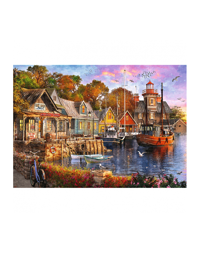 Puzzle 1000el Premium Plus Tea time Nadmorski zakątek 10796 TREFL główny
