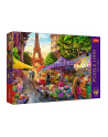 Puzzle 1000el Premium Plus Tea time Targi kwiatowe Paryż 10799 Trefl - nr 2