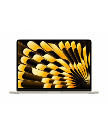 apple MacBook Air 13.6: M3 8/10, 8GB, 512GB - Księżycowa poświata