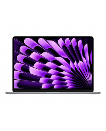 apple MacBook Air 15.3: M3 8/10, 8GB, 256GB - Gwiezdna szarość