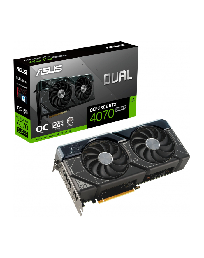 asus Karta graficzna GeForce RTX 4070 SUPER EVO OC 12G GDDRX6 192bit główny