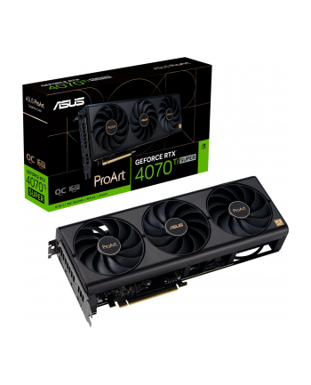 asus Karta graficzna GeForce RTX 4070 TI SUPER PROART 16GB OC GDDRX6 256bit