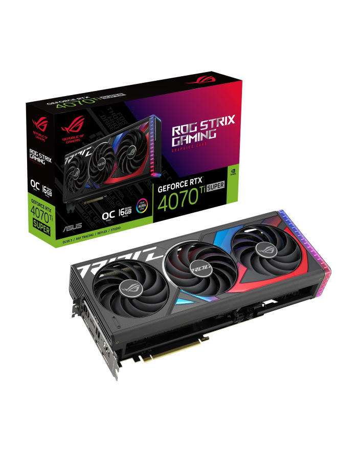 asus Karta graficzna GeForce RTX 4070 TI SUPER 16G OC GDDRX6 256bit główny