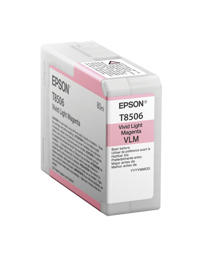 epson Singlepack Photo Vivid Light Magenta cartridge, T850600 główny