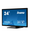 iiyama Monitor 24 cale T2438MSC-B1 IPS,FHD,DP,HDMI,2x2W,2xUSB,600(cd/m2),   10pkt.7H,IP1X(FRONT),PION/POZIOM - nr 85