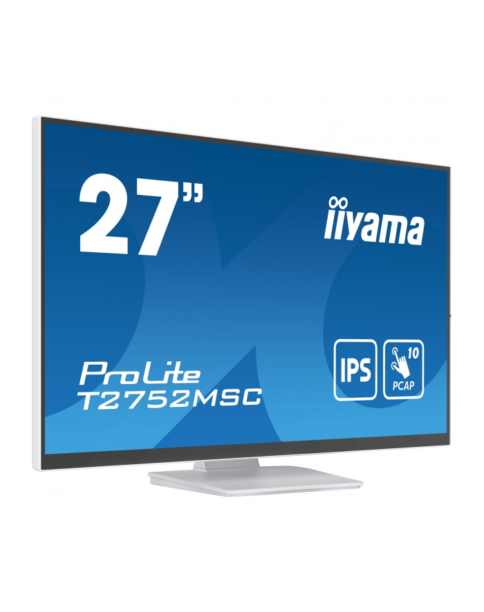 *IIYAMA 27'' T2752MSC-W1 10 PKT. POJ,IPS,HDMI,DP,2x2USB(3.2),2x1W400cd/m2,7H główny