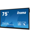 iiyama Monitor 75 cali ProLite TE7512MIS-B3 AG,INFRARED,40pkt,IPS,4K - nr 50