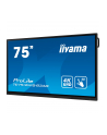 iiyama Monitor 75 cali ProLite TE7512MIS-B3 AG,INFRARED,40pkt,IPS,4K - nr 69