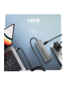 axagon HMC-5H Wieloportowy hub USB-C 3.2 Gen 1, 3x USB-A, 4K HDMI, PD 100W, 100cm USB-C kabel - nr 31