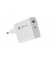 natec Ładowarka sieciowa Ribera GAN 1X USB-A + 1X USB-C 45W Biała - nr 2
