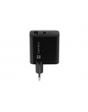natec Ładowarka sieciowa Ribera GAN 1X USB-A + 1X USB-C 45W Czarna - nr 5