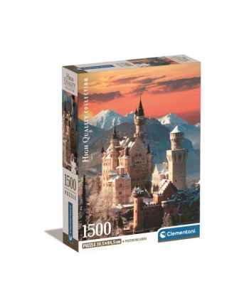 Clementoni Puzzle 1500el Compact Neuschwanstein 31716 nr 1